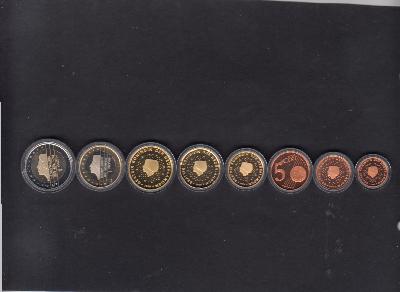 Beschrijving: 3,88 Euro SET(8) no case